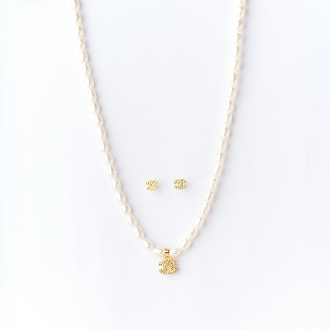 Elegant Real Pearl Necklace Set - Chandrani Pearls