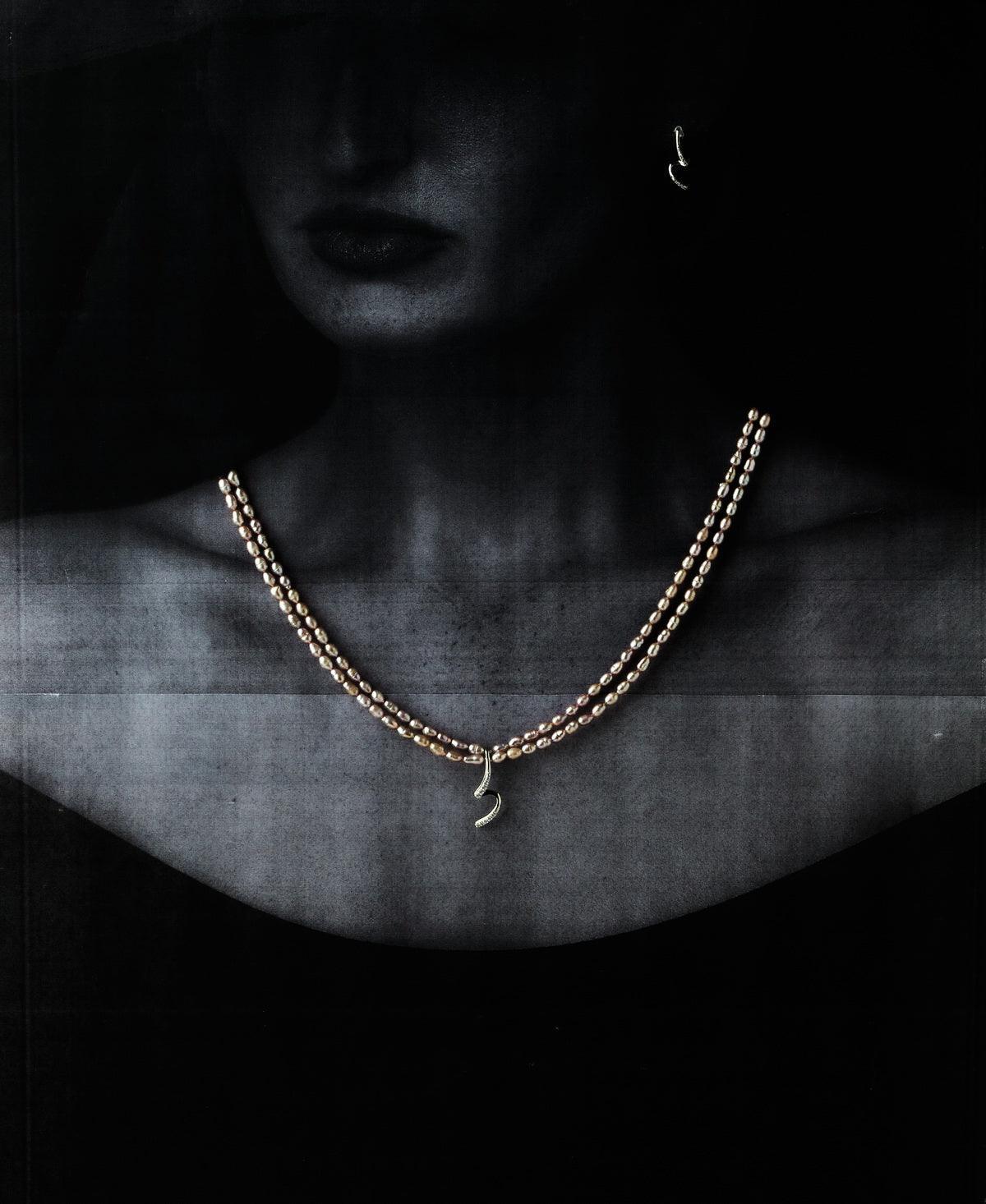 Elegant Real Pearl Necklace Set - Chandrani Pearls