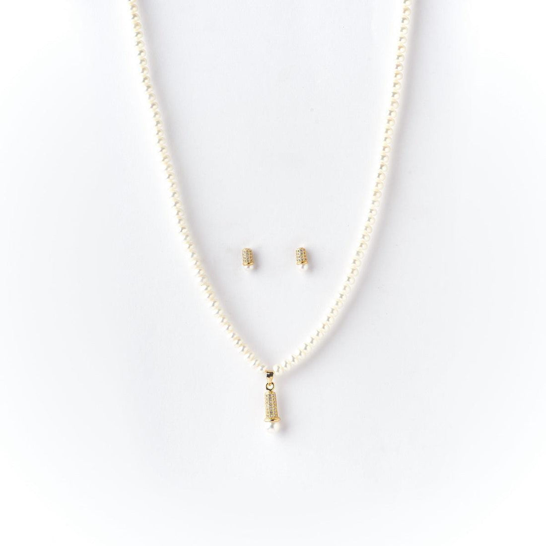 Elegant Real Pearl Necklace Set - Chandrani Pearls
