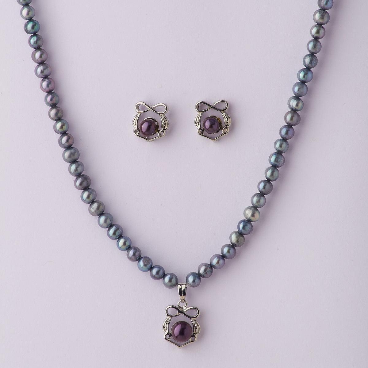Elegant Real Pearl Necklace Set - Chandrani Pearls
