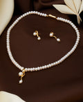 Elegant Real Pearl Necklace Set - Chandrani Pearls