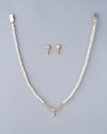 Elegant Real Pearl Necklace Set - Chandrani Pearls