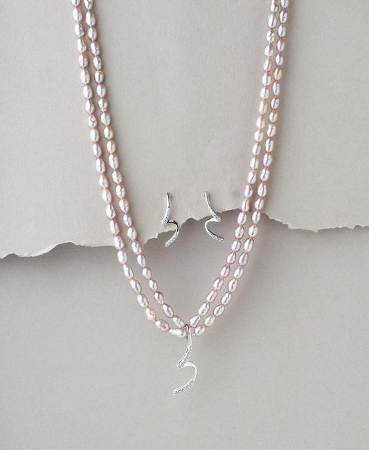 Elegant Real Pearl Necklace Set - Chandrani Pearls