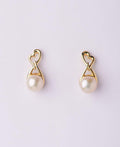 Elegant Real Pearl Stud Earring - Chandrani Pearls
