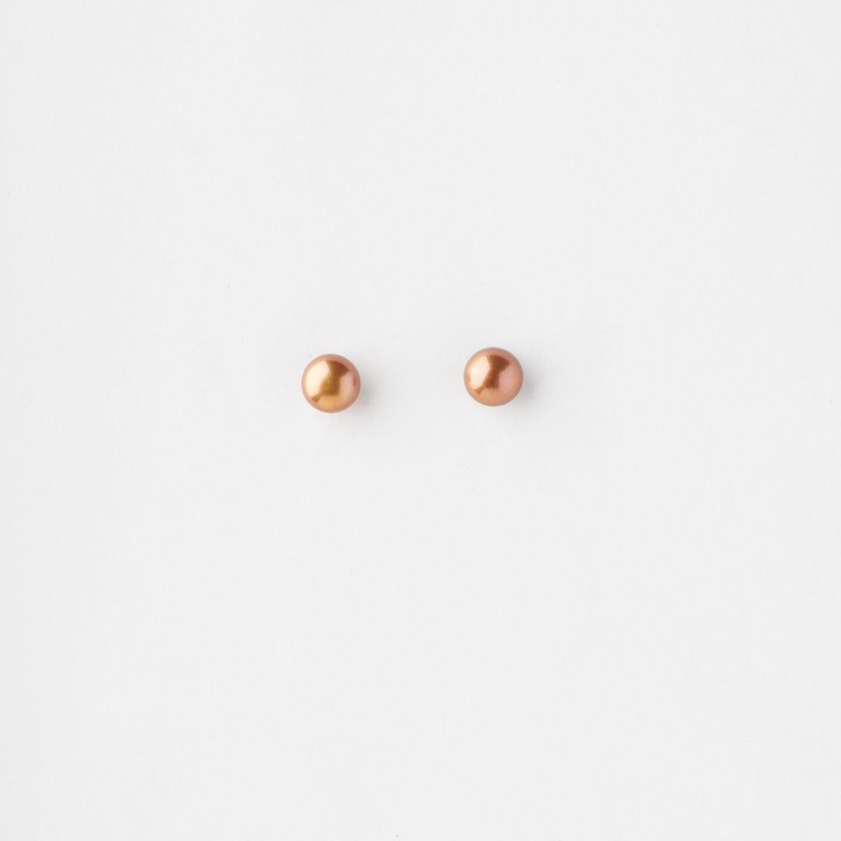 Elegant Real Pearl Stud Earring - Chandrani Pearls