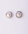 Elegant Real Pearl Stud Earring - Chandrani Pearls