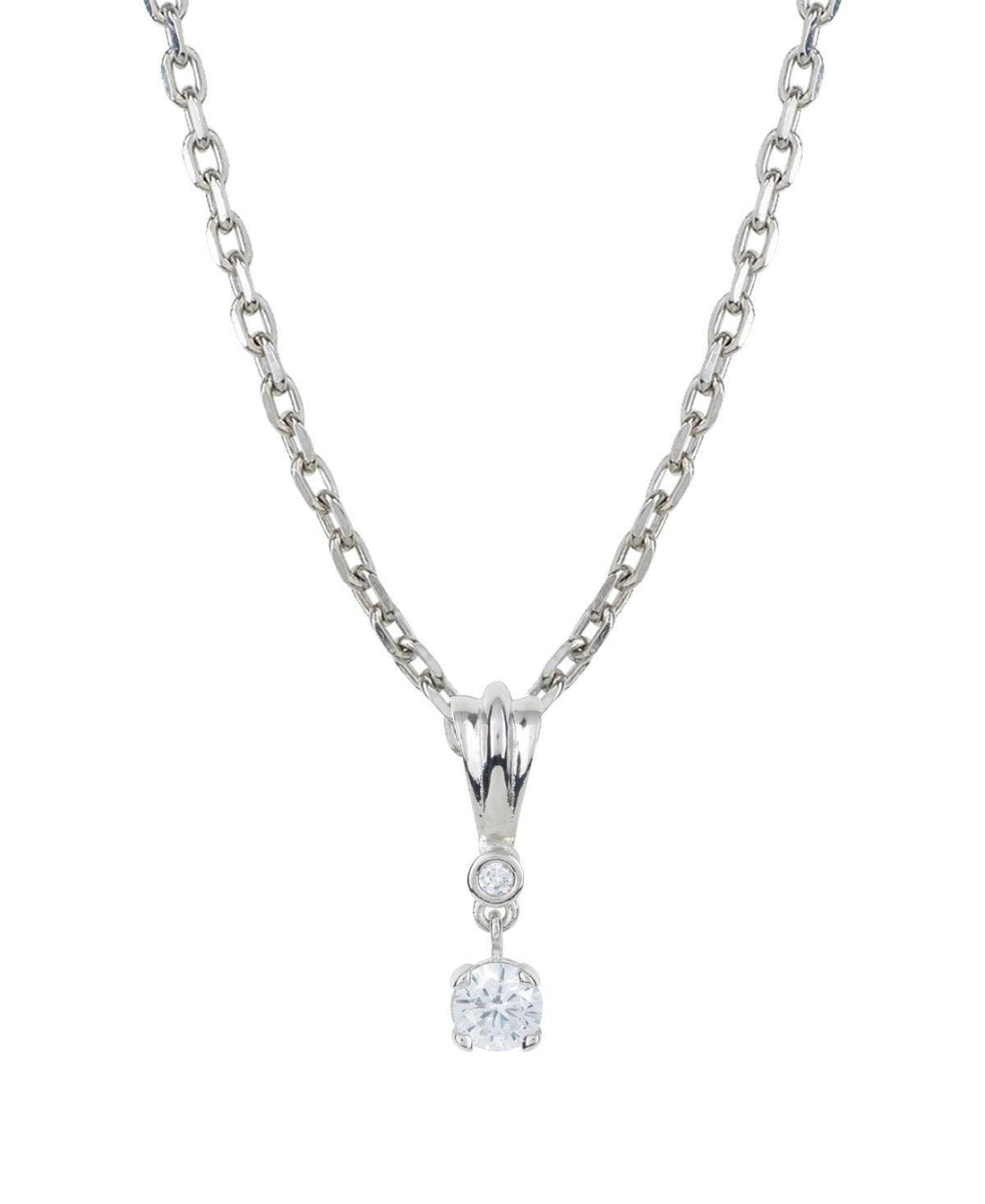 Elegant Silver Pendant - Chandrani Pearls