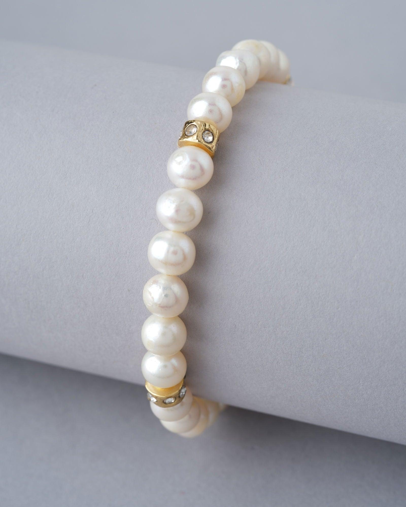 Elegant Single Line Bracelet - Chandrani Pearls