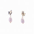 Elegant Stone Studded Pearl Earring - Chandrani Pearls