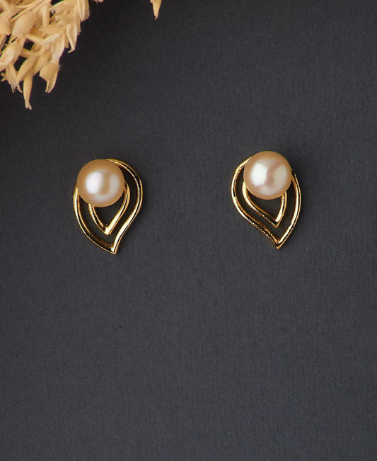 Elegant Stud Pearl Earring - Chandrani Pearls