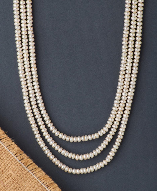 Elegant White Pearl Necklace - Chandrani Pearls