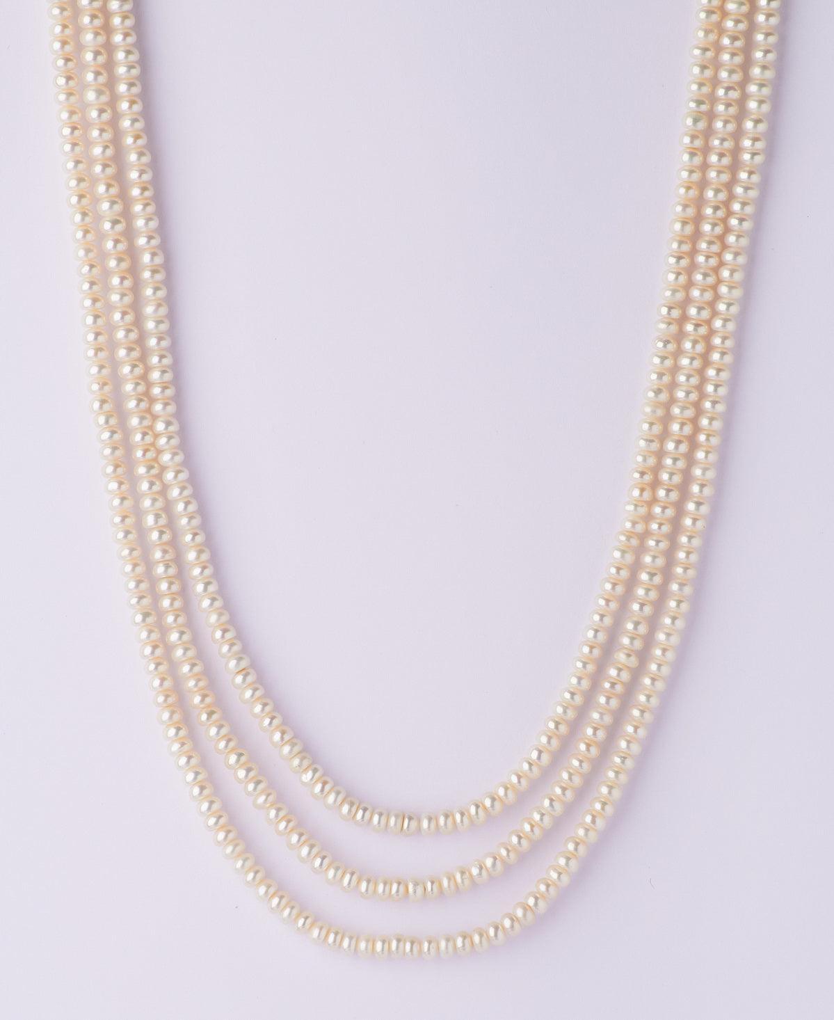 Elegant White Pearl Necklace - Chandrani Pearls