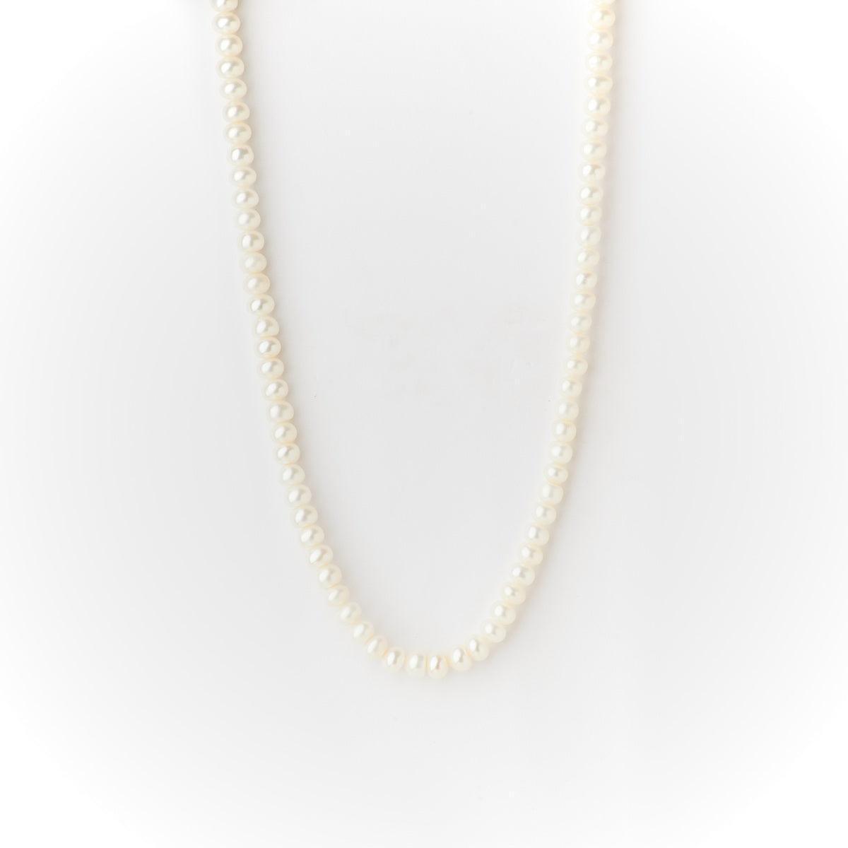 Elegant White Pearl Necklace - Chandrani Pearls