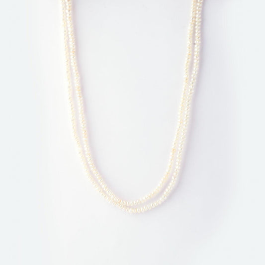 Elegant White Pearl Necklace - Chandrani Pearls