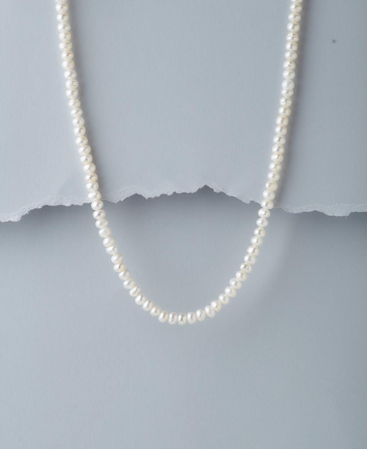 Elegant White Pearl Necklace - Chandrani Pearls