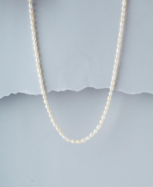 Elegant White Pearl Necklace - Chandrani Pearls