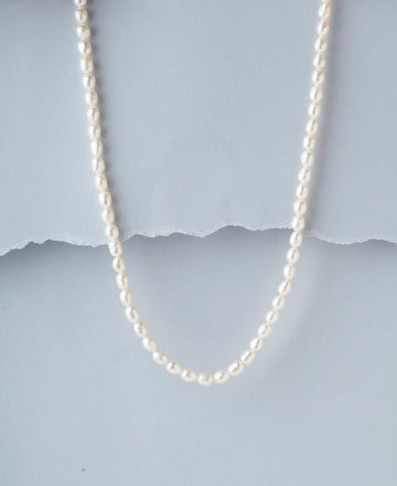 Elegant White Pearl Necklace - Chandrani Pearls