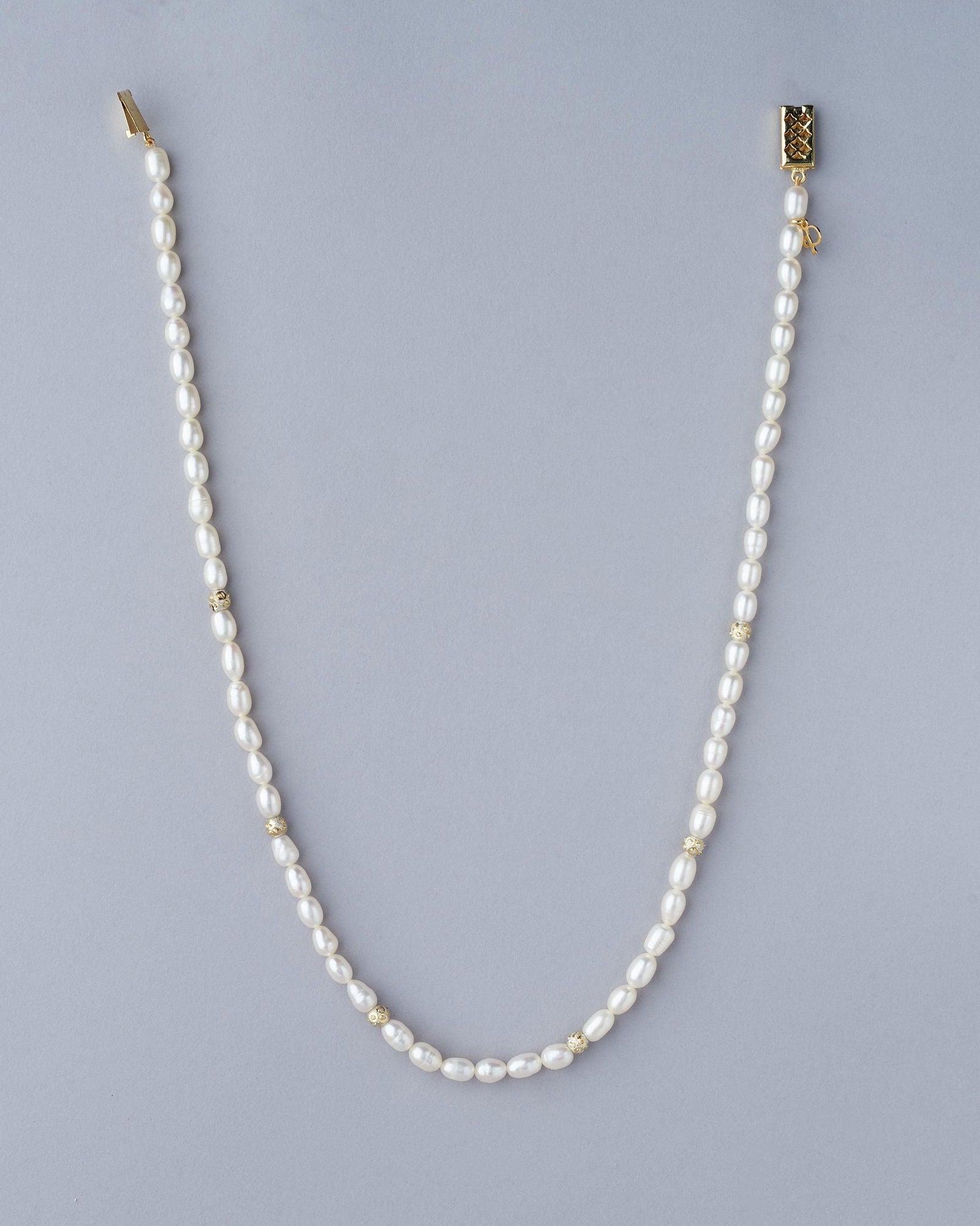 Elegant White Pearl Necklace - Chandrani Pearls