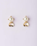 Elegant White Pearl Stud Earring - Chandrani Pearls