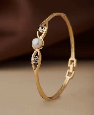 Elegant and Classy Pearl Bangle - Chandrani Pearls