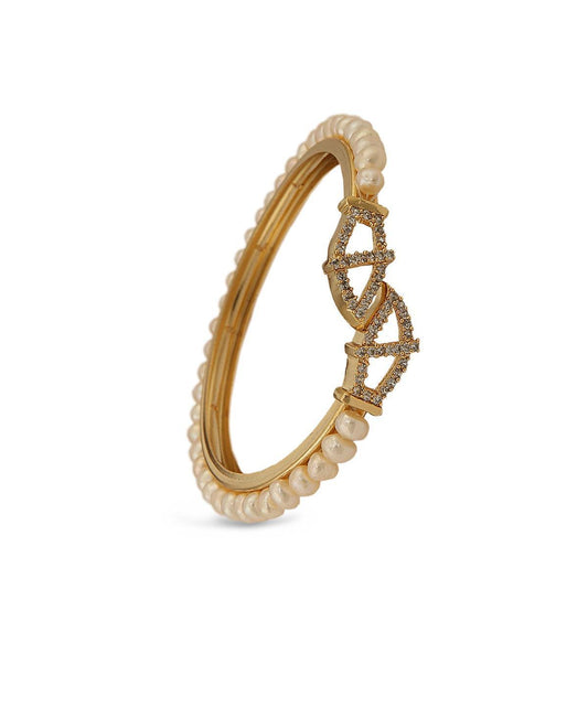 Elegant and classy Pearl Bangle - Chandrani Pearls