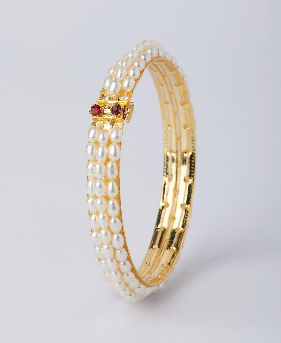 Elegant and classy Pearl Bangle - Chandrani Pearls