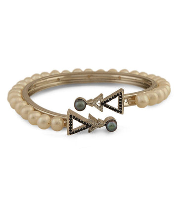 Elegant and classy Pearl Bangle - Chandrani Pearls