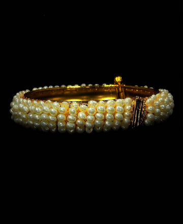 Elegant and classy Pearl Bangle - Chandrani Pearls