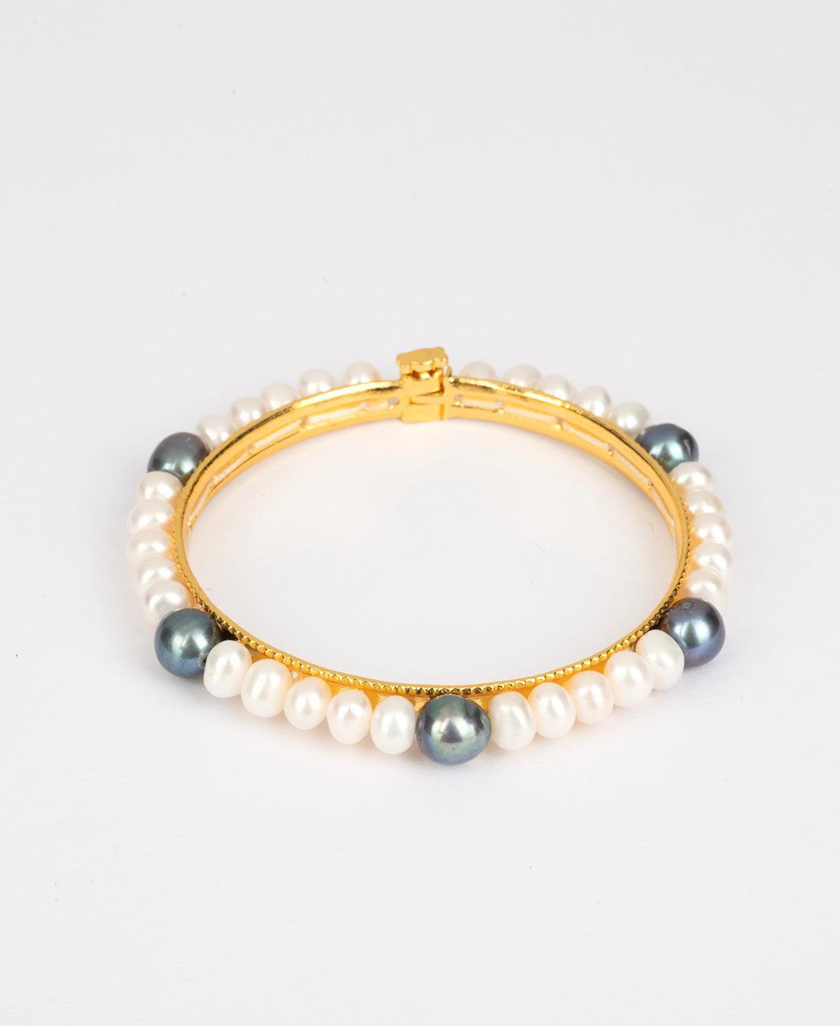 Elegant and classy Pearl Bangle - Chandrani Pearls