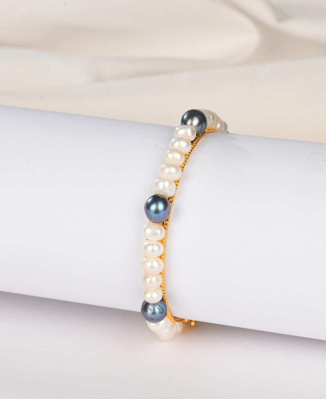 Elegant and classy Pearl Bangle - Chandrani Pearls