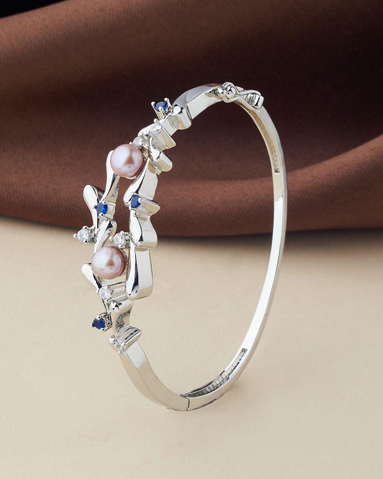 Elegant and classy Pearl Bangle - Chandrani Pearls