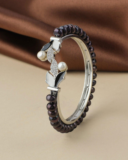 Elegant and classy Pearl Bangle - Chandrani Pearls