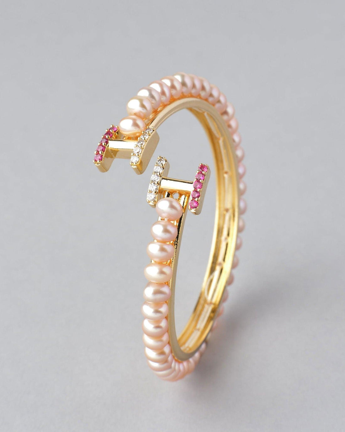 Elegant and classy Pearl Bangle - Chandrani Pearls