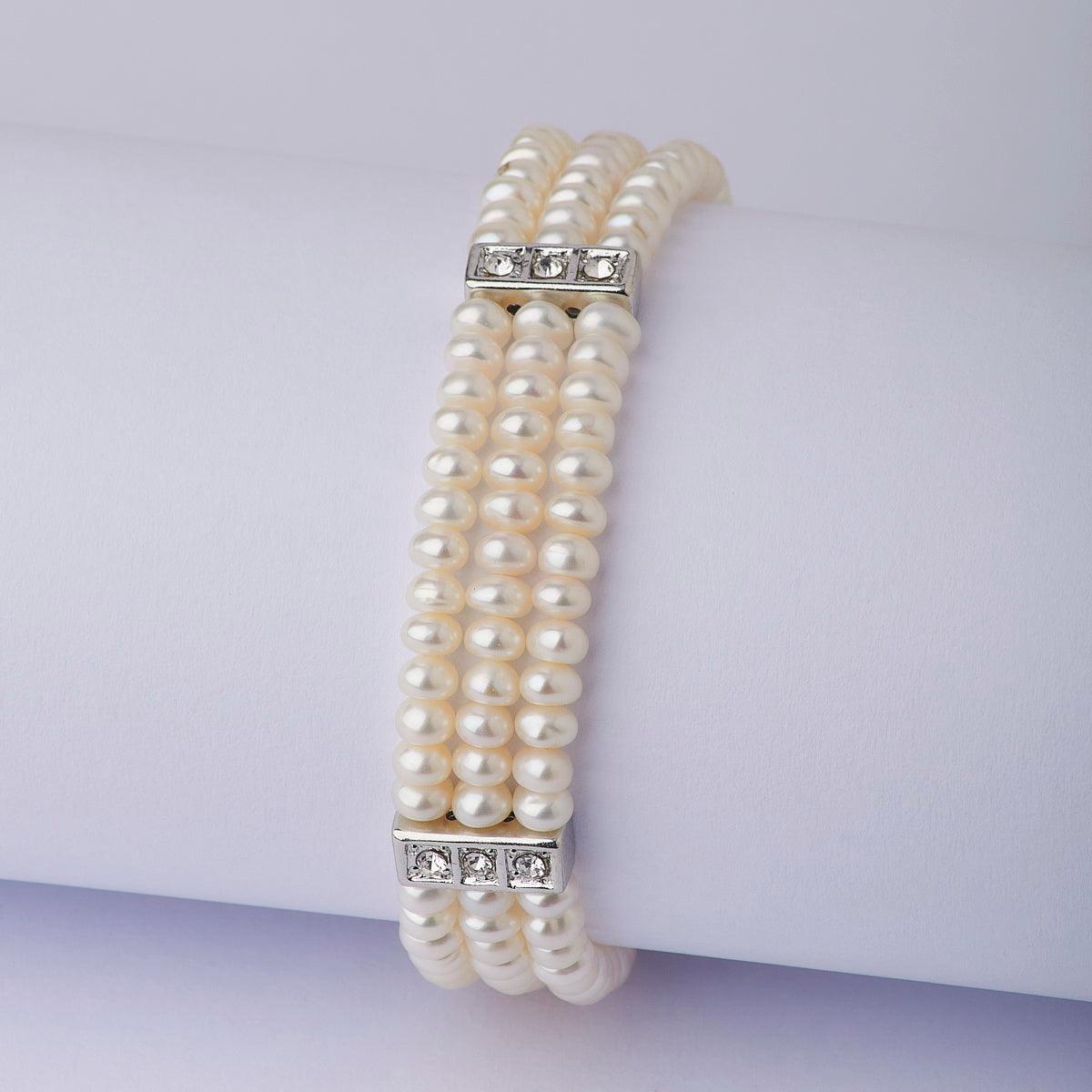 Elegant and classy Pearl Bracelet - Chandrani Pearls