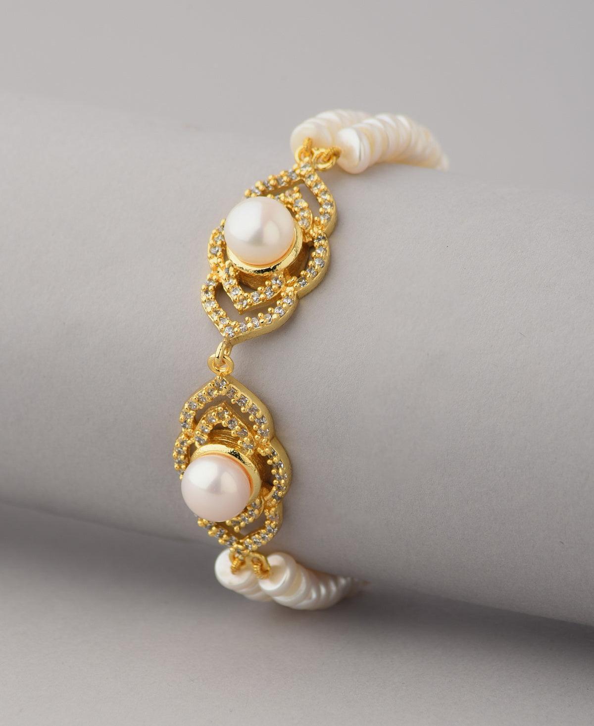 Elegant and classy Pearl Bracelet - Chandrani Pearls
