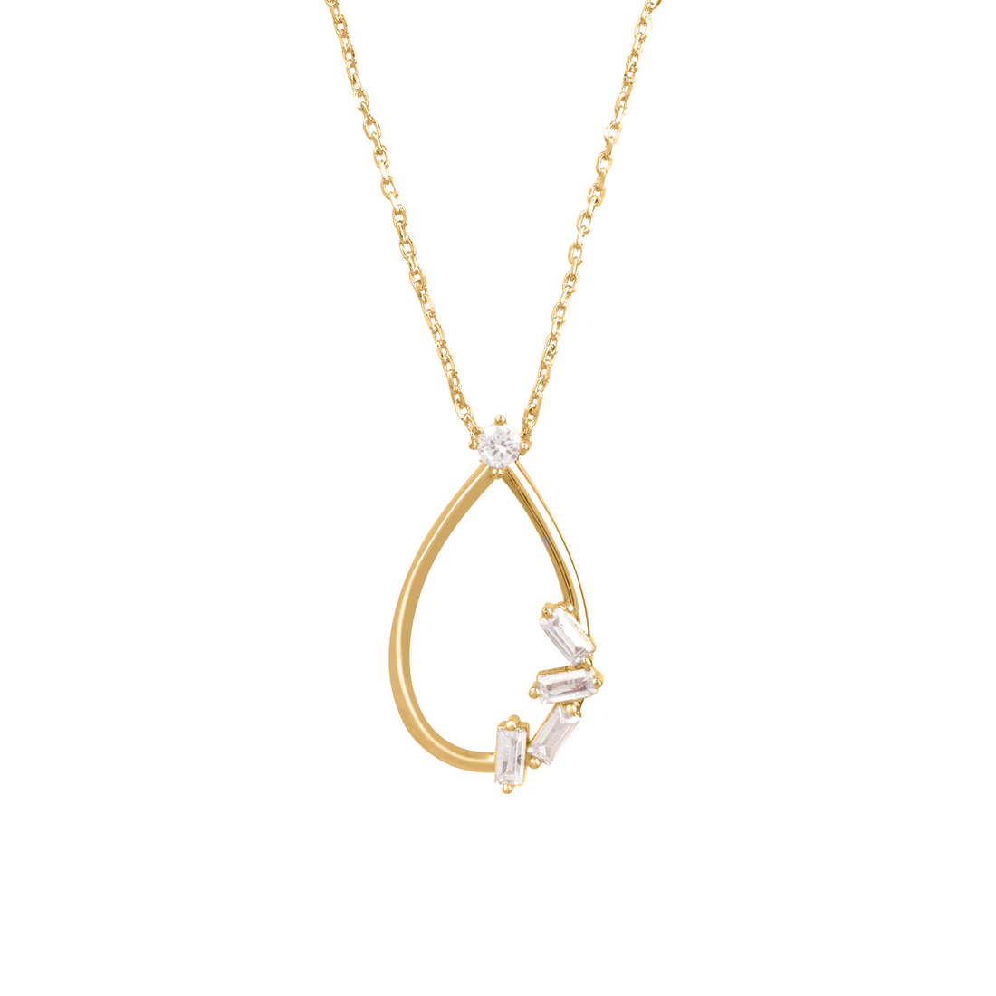 Elysian Teardrop Pendent - Bold N' Italic