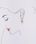 Ethnic Pearl Hanging Earrings - Chandrani Pearls