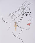 Ethnic Real Pearl Hanging Earring - Chandrani Pearls