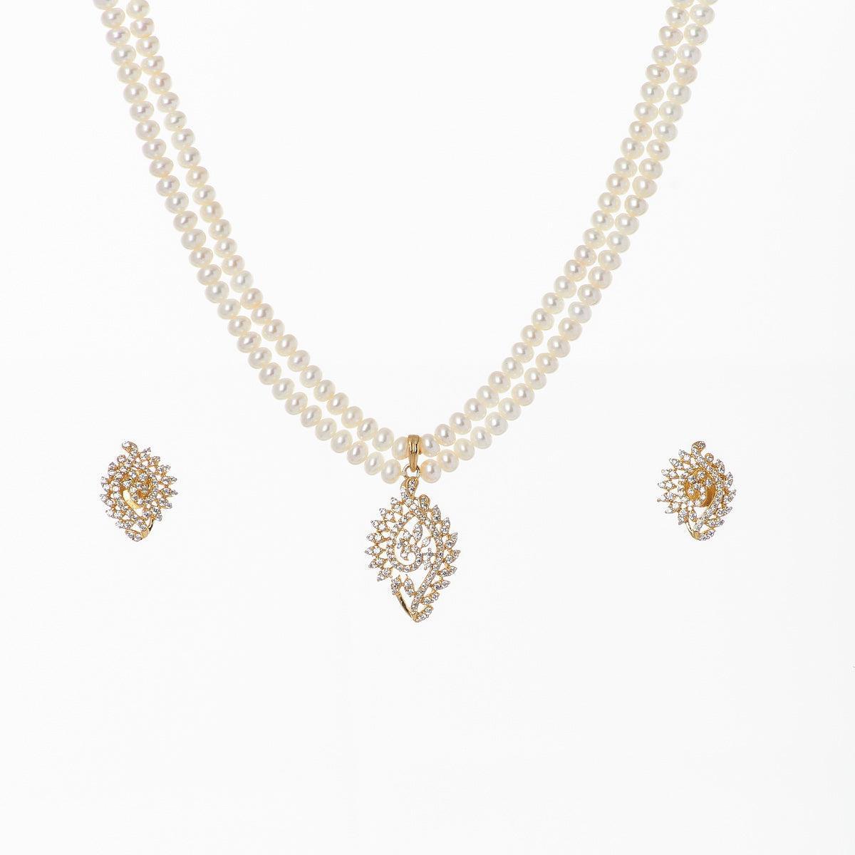 Exquisite Pearl Necklace Set - Chandrani Pearls