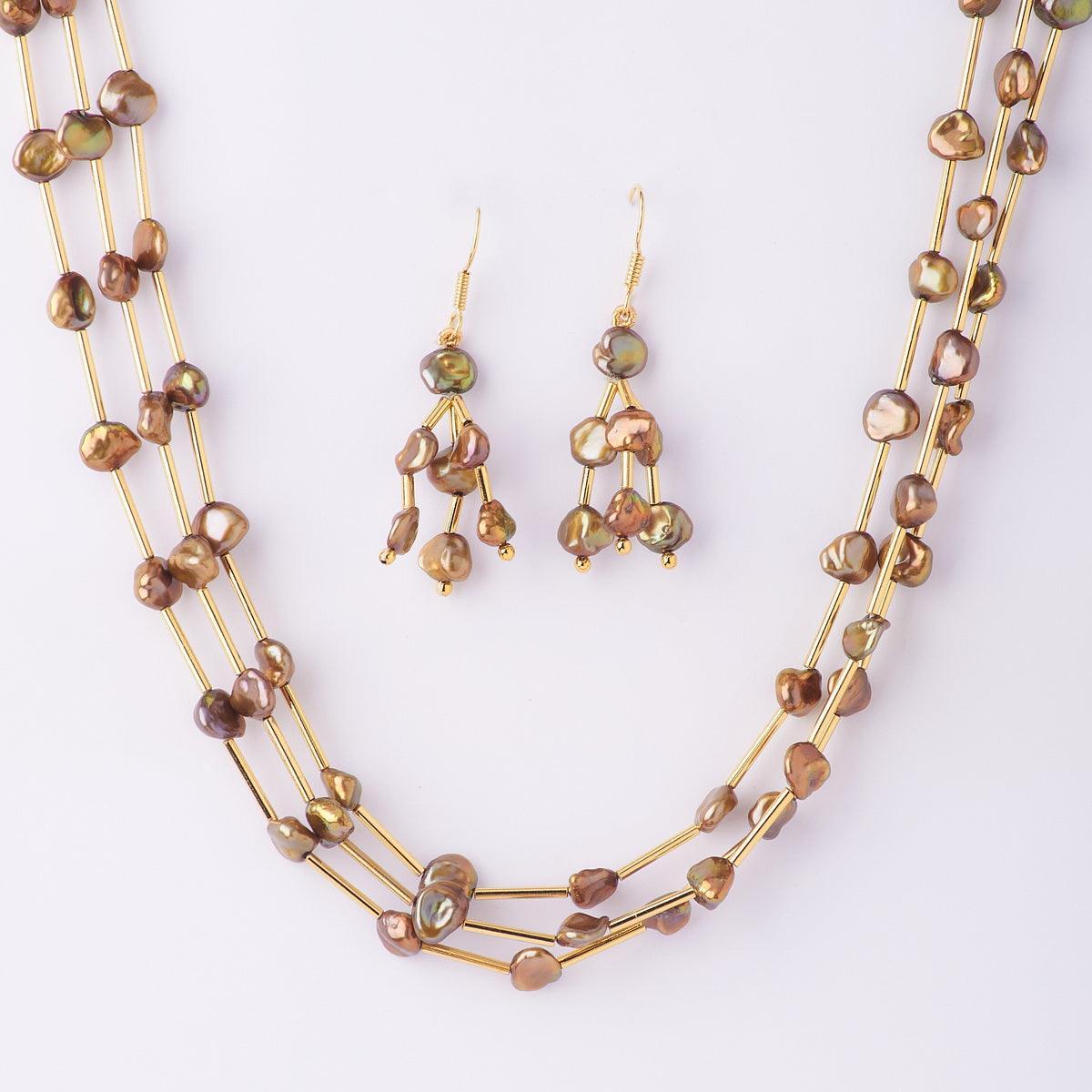 Exquisite Pearl Necklace Set - Chandrani Pearls