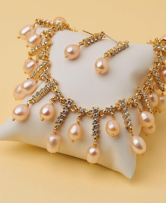 Exquisite Pearl Necklace Set - Chandrani Pearls