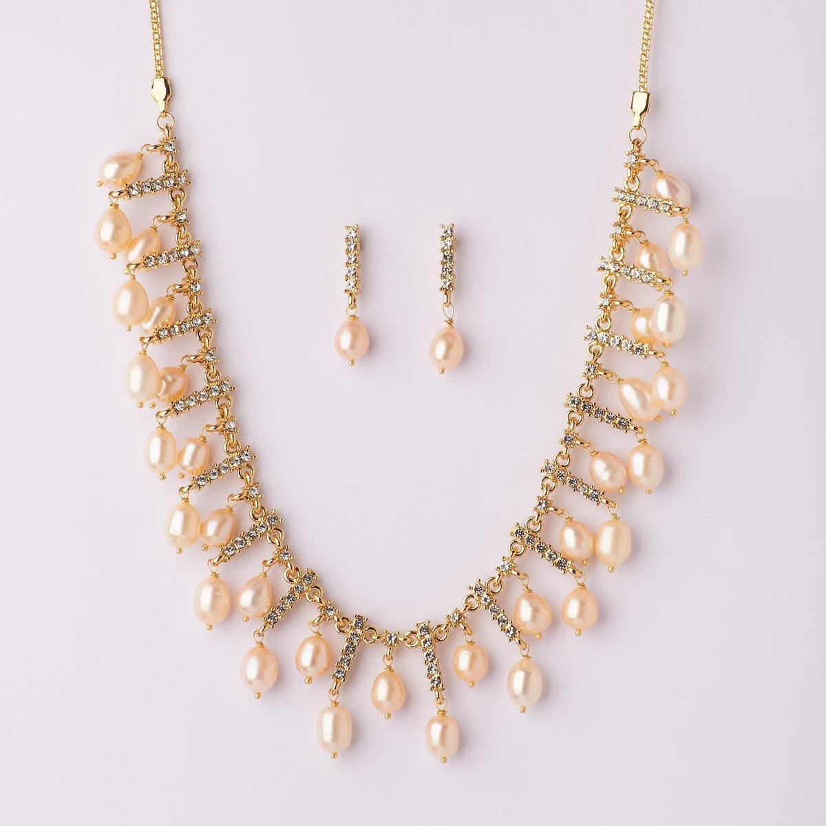 Exquisite Pearl Necklace Set - Chandrani Pearls