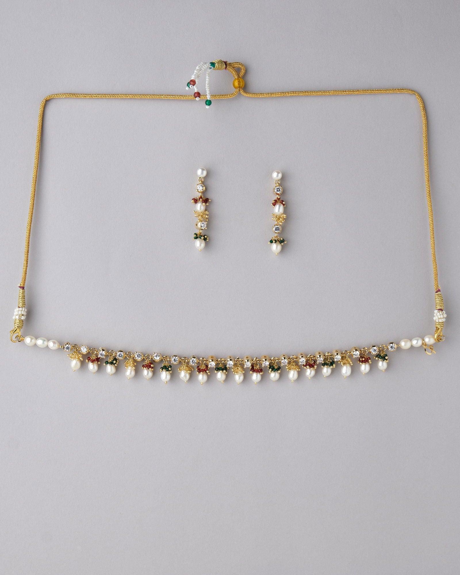 Exquisite Pearl Necklace Set - Chandrani Pearls