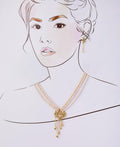 Exquisite Real Pearl Necklace Set - Chandrani Pearls