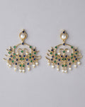Faiza Hanging Pearl Jhumka - Chandrani Pearls