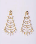 Faiza Regal Chandeliers Earring - Chandrani Pearls