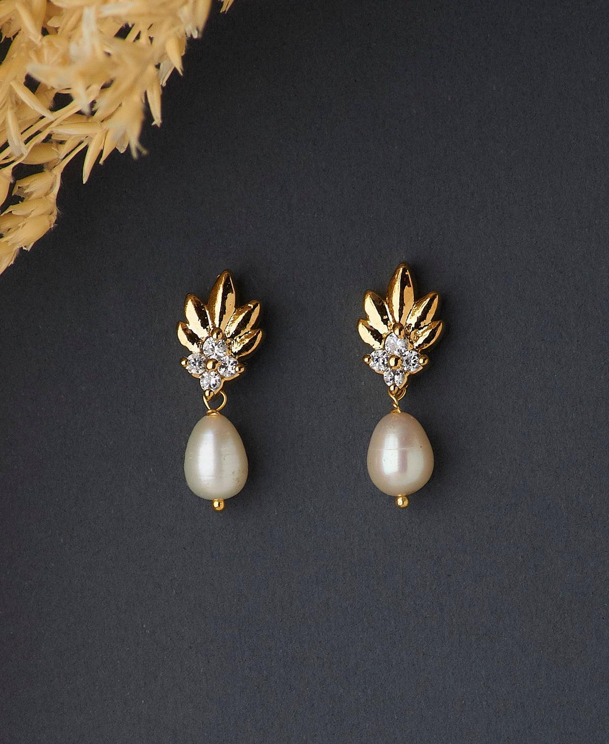 Fancy Pearl Hanging Earrings - Chandrani Pearls