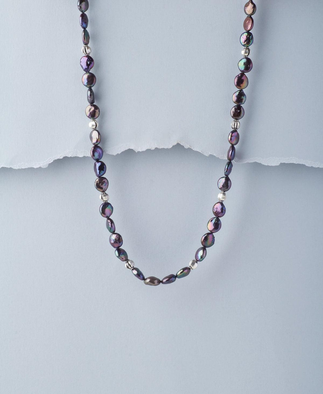 Fashionable Gems Shaped Pearl Necklace - Chandrani Pearls