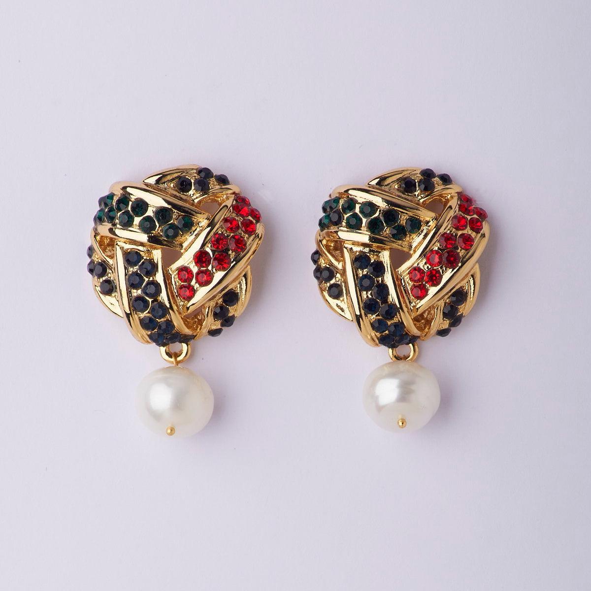 Fashionable Pearl Hanging Earring - Chandrani Pearls