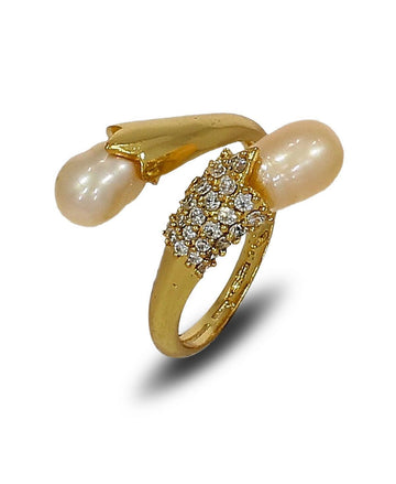 Fashionable Pearl Ring - Chandrani Pearls